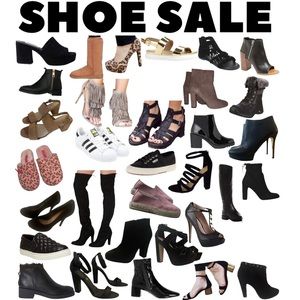 SHOE CLEARANCE SALE! SEND OFFERS FOR LOW PRICES!